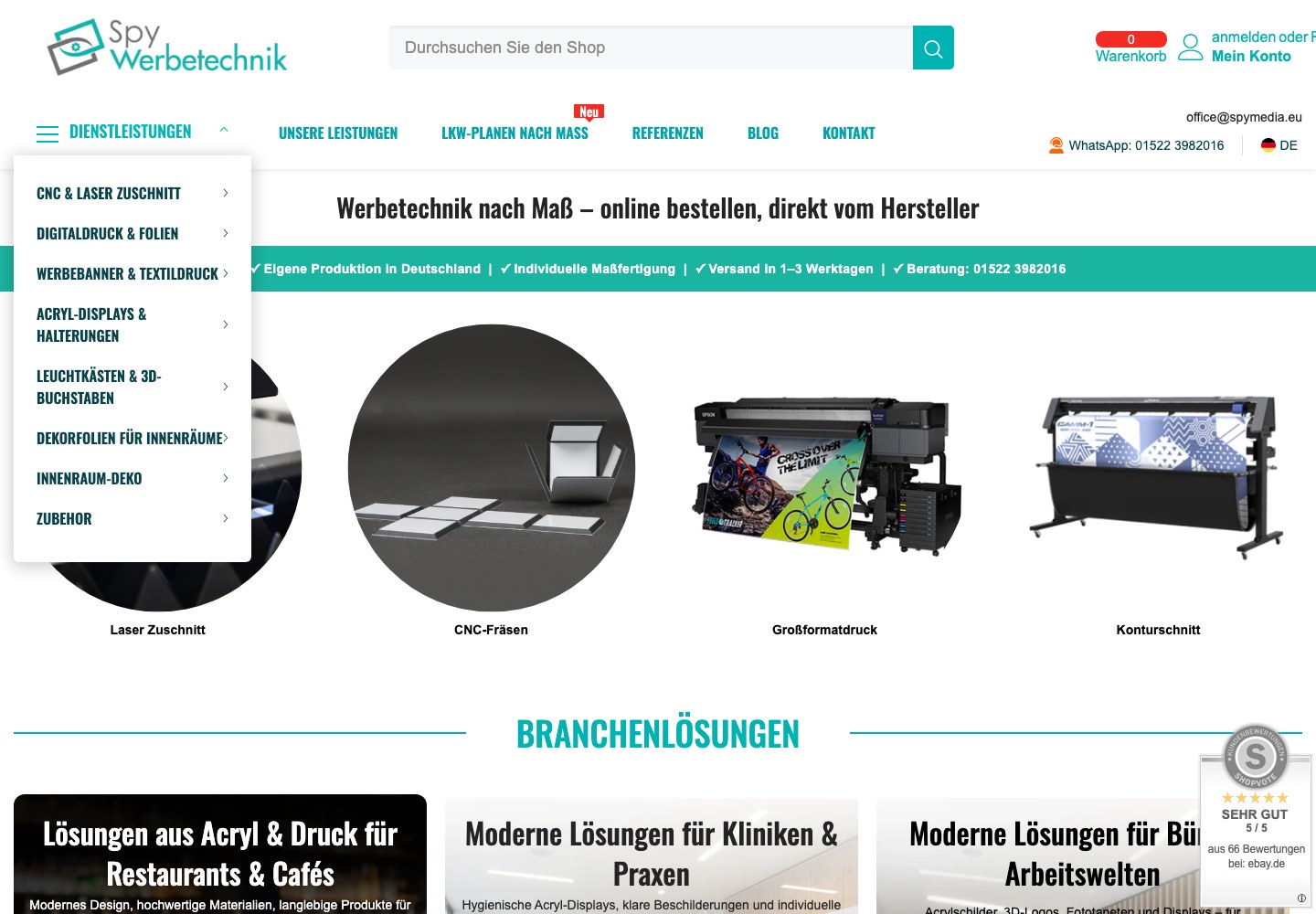 SPY Werbetechnik case study